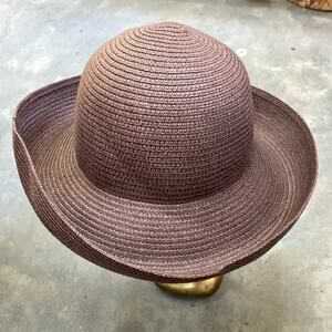 Betmar brown straw hat